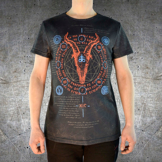 Occult T-shirt Blacklight UV active - Artrama