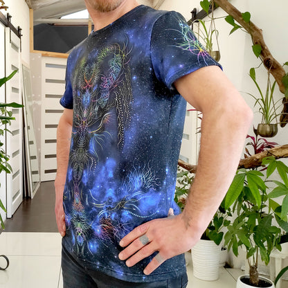 Psy Hunter T-shirt UV active Blacklight