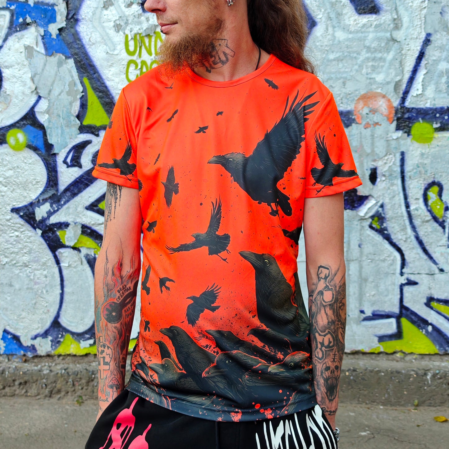 Ravens Long sleeve Blacklight UV-active