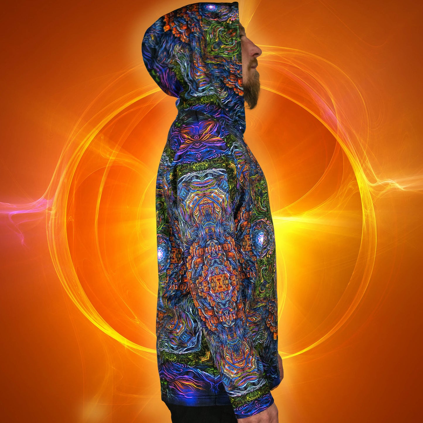 Key of Shambhala Long sleeve UV-active Blacklight - Artrama