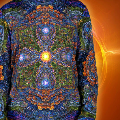 Key of Shambhala Long sleeve UV-active Blacklight - Artrama