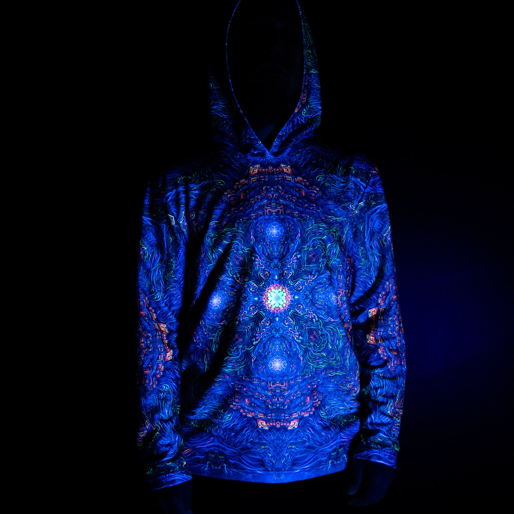 Key of Shambhala Long sleeve UV-active Blacklight - Artrama