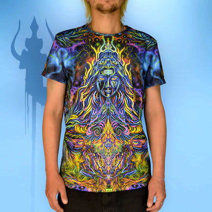 Shiva Blacklight UV active T-shirt - Artrama