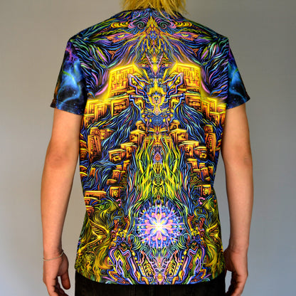 Shiva Blacklight UV active T-shirt - Artrama