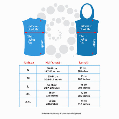 Buddha State - Sleeveless T-Shirt Blacklight UV active