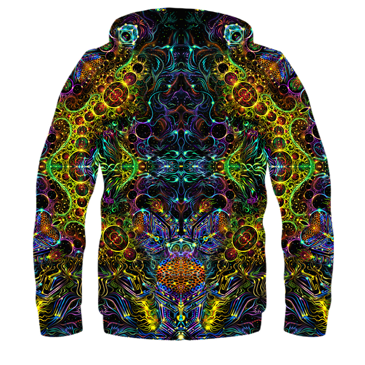 UV-active Zip-Up track jacket Consciousness of the Universe