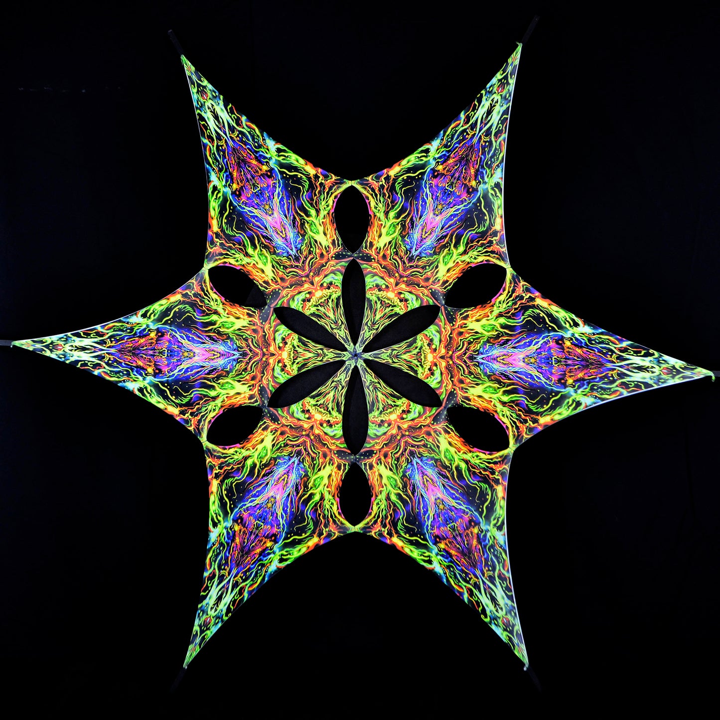 Wandering lights Canopy UV Active Blacklight Decor - Artrama