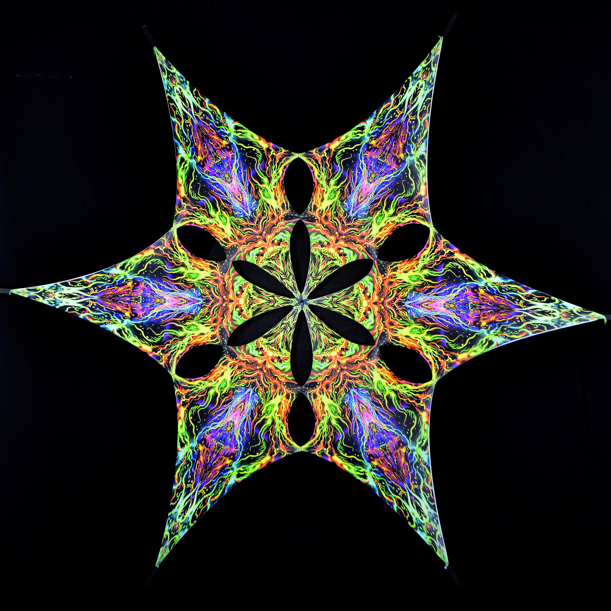 Wandering lights Canopy UV Active Blacklight Decor - Artrama