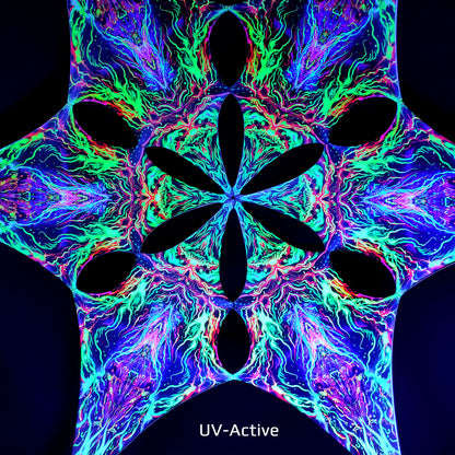 Wandering lights Canopy UV Active Blacklight Decor - Artrama