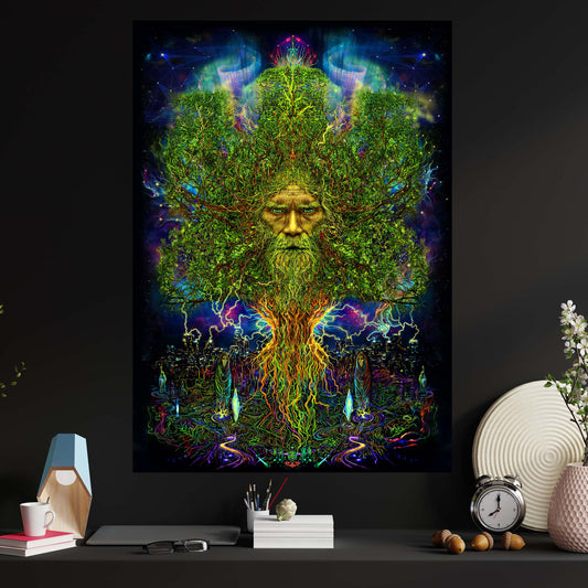 Yggdrasil Backdrop UV-Active Blacklight - Artrama