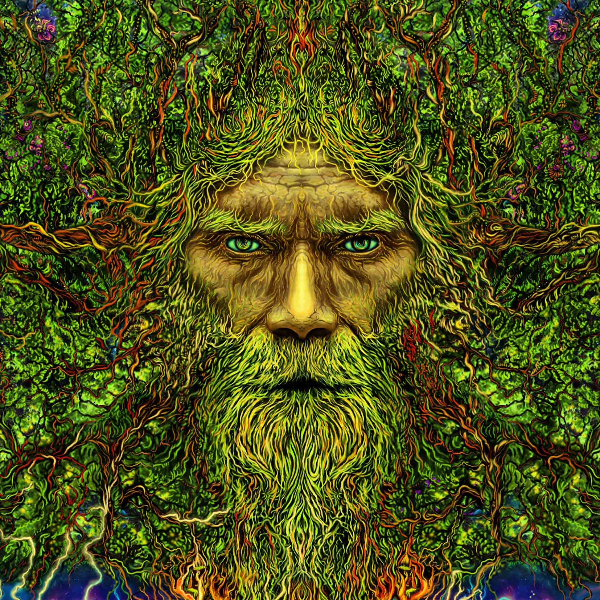 Yggdrasil Backdrop UV-Active Blacklight - Artrama