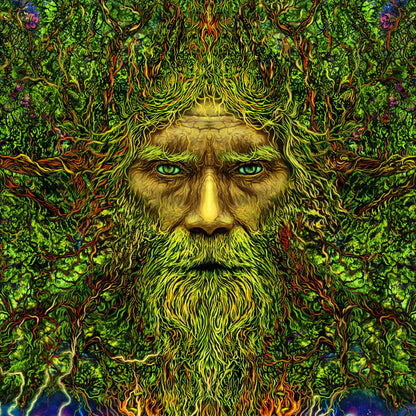 Yggdrasil Backdrop UV-Active Blacklight - Artrama