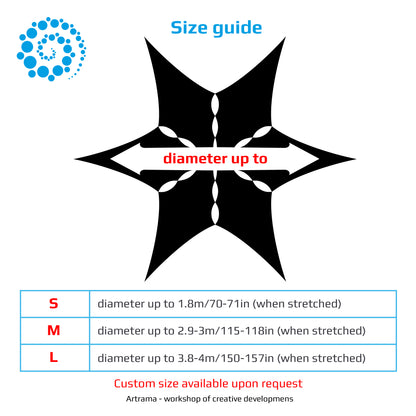 All eyes on me Canopy UV Active Blacklight Decor