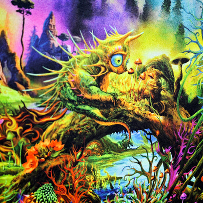 Elven Forest UV-Active Wrapped Canvas