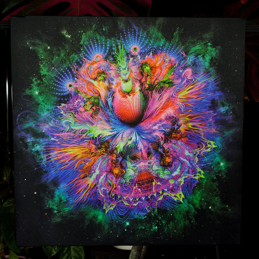 Flower UV-Active Wrapped Canvas