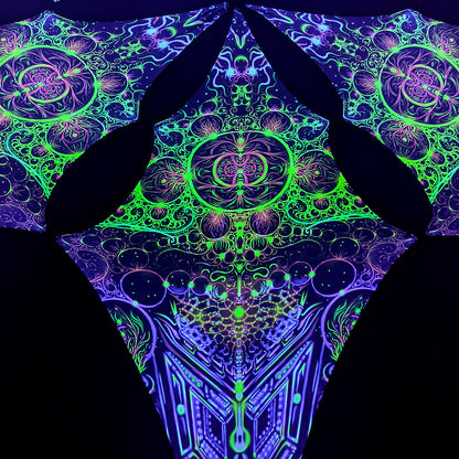 Consciousness of the Universe Canopy UV-Active Blacklight Decor
