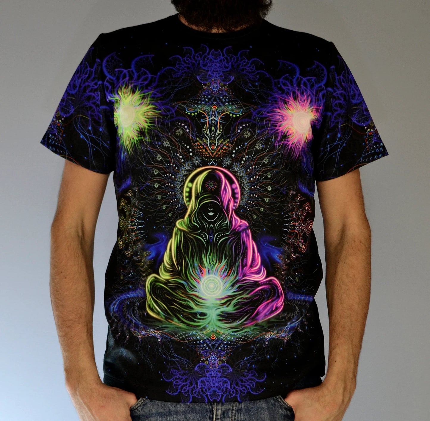 5 Sleveless T-shirts set: Alice, Elven Dracat, Consciousness Of The Universe, Space Station
