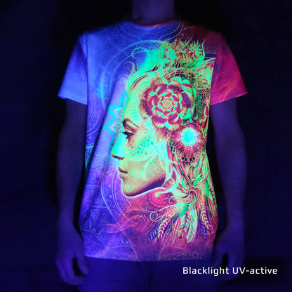 Love Men Blacklight UV active T-shirt - Artrama