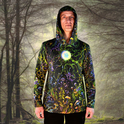 Mushrooms kingdom Long sleeve UV-active Blacklight - Artrama