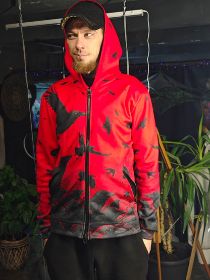 UV-active Zip-Up track jacket Ravens