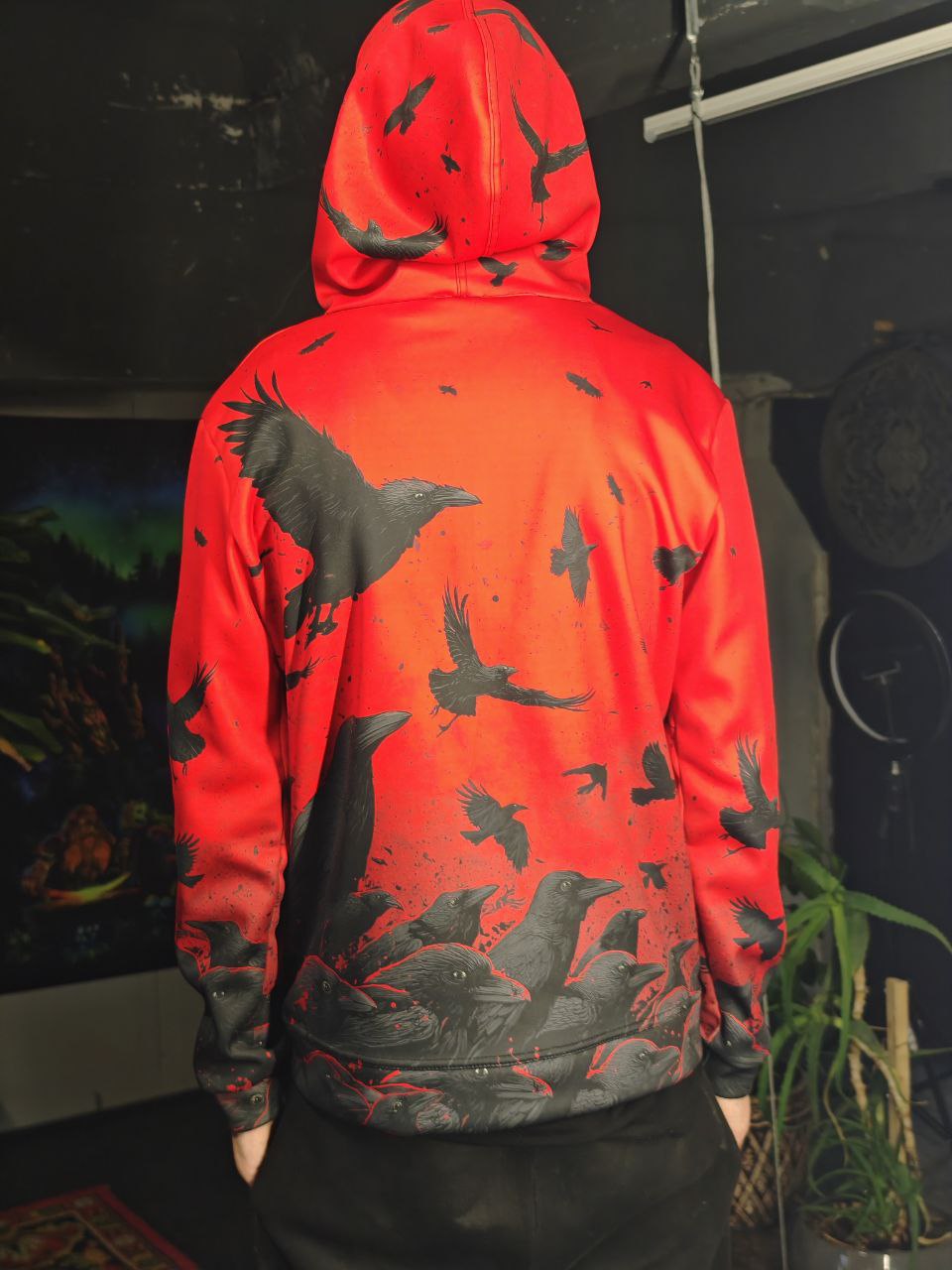 UV-active Zip-Up track jacket Ravens