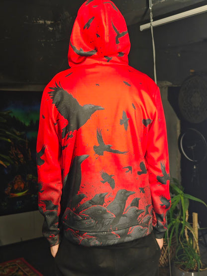 UV-active Zip-Up track jacket Ravens