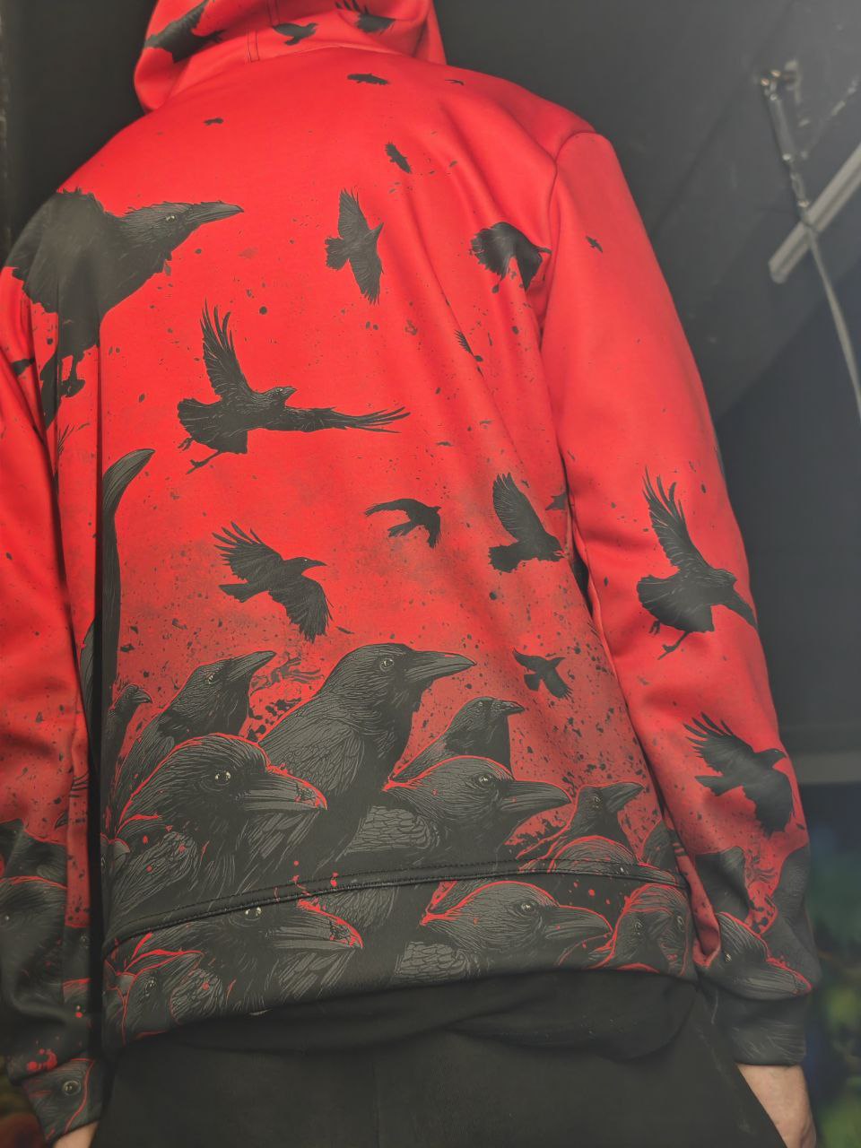 UV-active Zip-Up track jacket Ravens