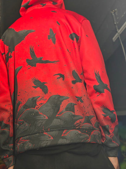 UV-active Zip-Up track jacket Ravens