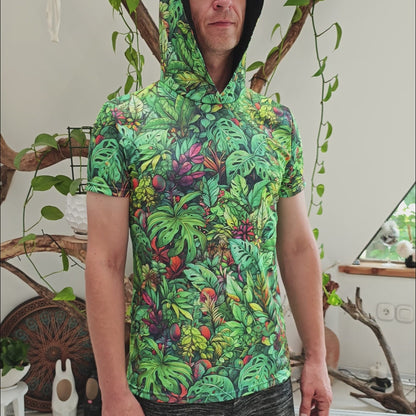 Jungle Blacklight UV active T-shirt