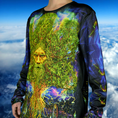Yggdrasil Long sleeve UV-active Blacklight - Artrama