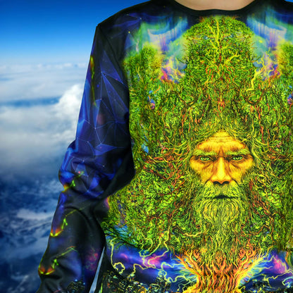 Yggdrasil Long sleeve UV-active Blacklight - Artrama